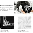 thumbnail image 2 of AISENIN Boyfriend Gifts Gothic Skeleton Blanket Personalized Couple Gifts for Him Customized Skeleton Flannel Halloween Throw Blankets, Gift Blanket for Girlfriend, 2 of 5
