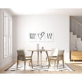 thumbnail image 6 of Home Love Wall Decor Bedroom Decor for Couples Wall Art Set of 3 Prints Bedroom Wall Decor Loves Above Bed Art Prints Home Gifts Black and White Wall Decor Minimalist Wall Art Canvas 12"x16", 6 of 6