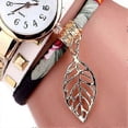 thumbnail image 4 of Ladies Quartz Bracelet Watch with Leaf Shape Pendant, 4 of 4
