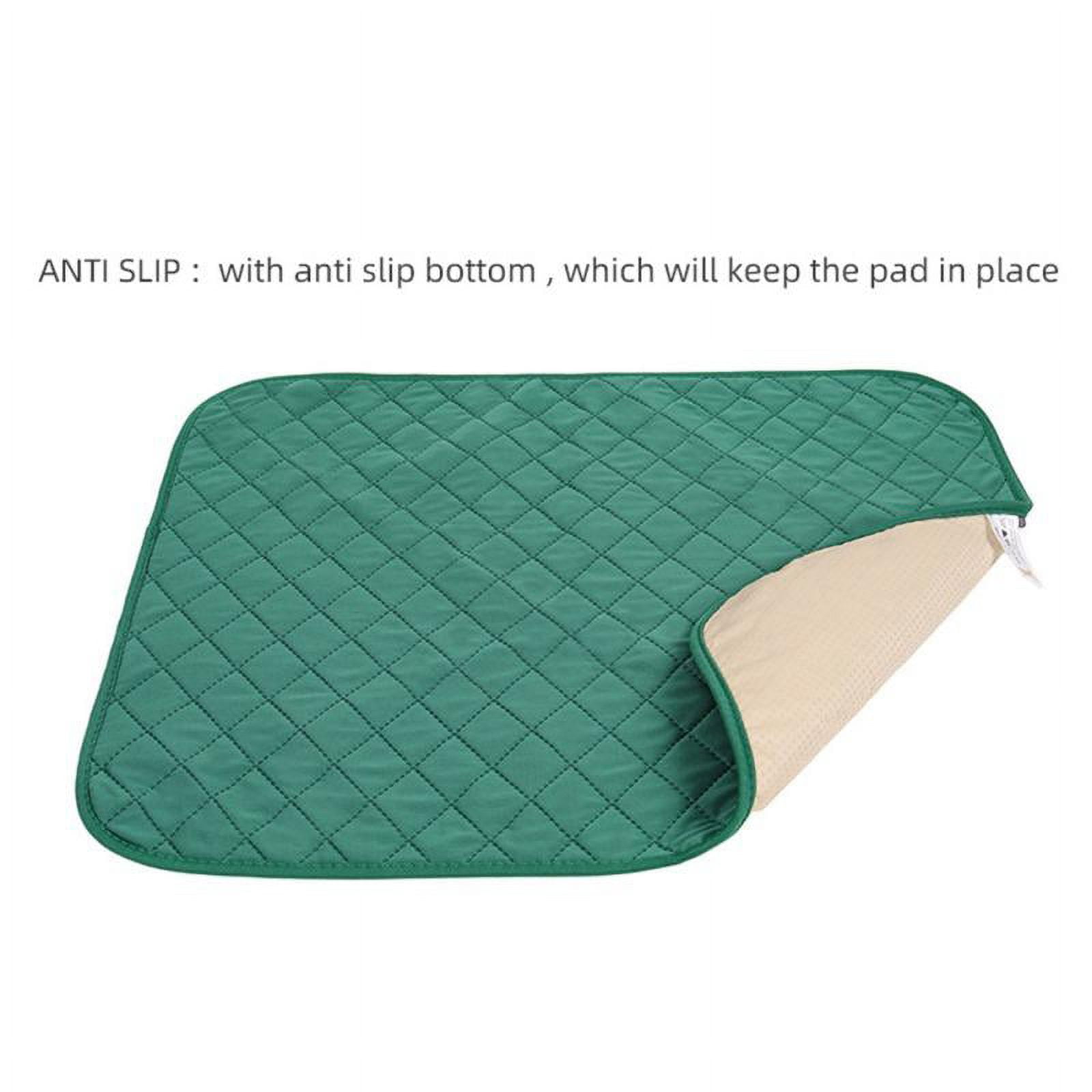 Natural Bamboo Fiber Premium Waterproof Pet Pad And Bed Mat For Dog Reusable Washable Leak Proof Pee Pads For Dog Crates Less Cleanup Puppy Crate Training Soft Absorbent Protection Potty Mats