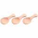 thumbnail image 2 of Cuchara pequeña de madera para sal, 32 Uds., cuchara para condimentos de madera maciza, cucharadita de miel hecha a mano, 2 of 5