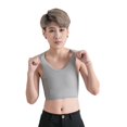 thumbnail image 4 of T era les corset lestt corset corto pecho grande corset pequeño transpirable les corset de verano, 4 of 4