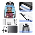 thumbnail image 6 of Lsque Elephant Sits Classic Casual Backpack - Large Capacity Water-Resistant Backpack for School, Work, Travel, and Outdoor Activities, 6 of 8