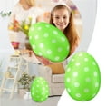 thumbnail image 2 of 16 Inch Giant Egg Easter PVC Inflatable Ball Outdoor Ornament Inflatable Easter Ornament Outdoor Garden Pendant Ornament, 2 of 6