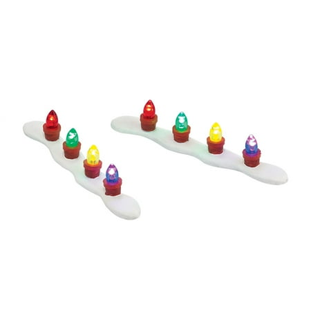 Department 56 Snow Village Displays - Department 56 Snow Village Christmas Lights Light Up Luminaries Figurine Set