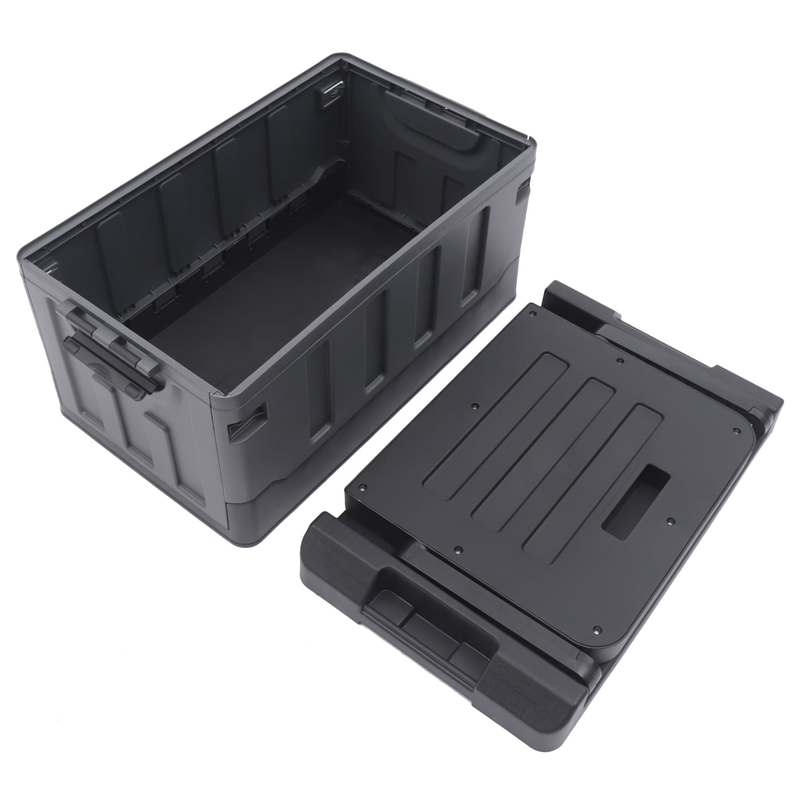 PP Folding Storage Box Case Container Seat Fishing Trunk Car Camping Box  Chair
