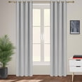 thumbnail image 1 of Cortinas Blackout Largas Tejida Hogar 275x216cm 2 Piezas Natural, 1 of 8