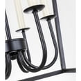 thumbnail image 6 of Maddox 6 light Black chandelier, 6 of 12