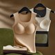 thumbnail image 4 of Ropa interior térmica para mujer, de invierno, de color sólido, cálida, sin costuras, resistente al frío, sin mangas, de poliéster., 4 of 4