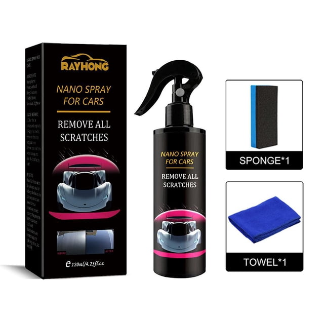 Nano revestimiento para coche, 120ML, Nano Spray para coche, inodoro, compuesto para carrocería, reparación de arañazos