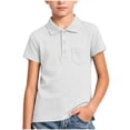 thumbnail image 3 of SDNall Boys Short Sleeve Polos, Solid Performance Polo Shirts, Boys' Collar Polo Tops for School Uniform Golf Travel Everyday Wear 1-15 Years, 3 of 8