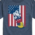 thumbnail image 3 of Disney - Mickey American Flag - Men's Short Sleeve Graphic T-Shirt, 3 of 5