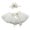 🥝 White_Hot#293, variant on Porch Goose Skirt Outfit 23-Inch Lawn Goose Costume Set • Durable Outdoor Garden Decor • Eye-Catching Themed Mesh Clothing + Headwear