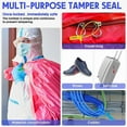 thumbnail image 5 of 1000 Pcs Plastic Tamper Seals Tags Security Tags Seals Safety Numbered Zip Ties Labels (Multicolor),1000 x security tags removal,Multicolor, 5 of 7