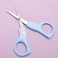thumbnail image 4 of 8 Pcs Baby Healthcare Grooming Kit Small Portable Baby Nursery Care Kit Thermometer Nail Tool Kit Blue, 4 of 4