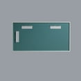 thumbnail image 4 of Eviva Sax 60" Brushed Chrome Metal Frame Bathroom Wall Mirror, 4 of 4
