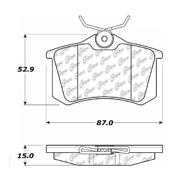 audi a1 brake pads