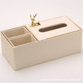 thumbnail image 5 of 2 Inch Gold Metal Sleeping Deer Statue, Modern Tabletop Decor, Minimalist Holiday Home Decor for Shelf, 5 of 7