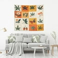 thumbnail image 2 of Yayeee Tapestry Wall Hanging for Bedroom 60" x 40" Living Room Home Wall Art Decor, Cartoon Plants, 2 of 7