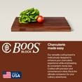 thumbnail image 4 of John Boos R-Board Reversible Wood Cutting Board, 20" x 15" x 1 1/2", Walnut, 4 of 9