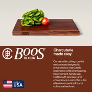 John Boos R-Board Reversible Wood Cutting Board, 20 x 15 x 1 1/2, Walnut