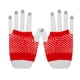 thumbnail image 5 of Sonducket Guantes sin dedos para mujer, accesorios Emo, Protector de manos, tejido fino, agujeros para los pulgares, actividades al aire libre, rojo corto 2Conjunto, 5 of 6