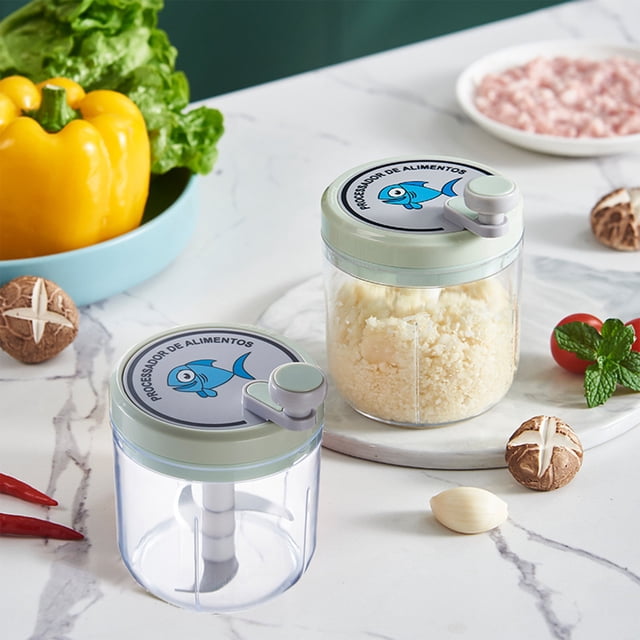 Crusher Portable Mini Food Processor Wireless Vegetable Masher Rainproof Garlic Masher For Ice Cubes Spices 600ml