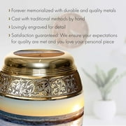 Endless Summer Urns for Cremation Ashes Large Urn XL or Small Keepsake Urns for Adult Cremation Ashes & Urns for Human Ashes for Home or Burial Cremation Urns