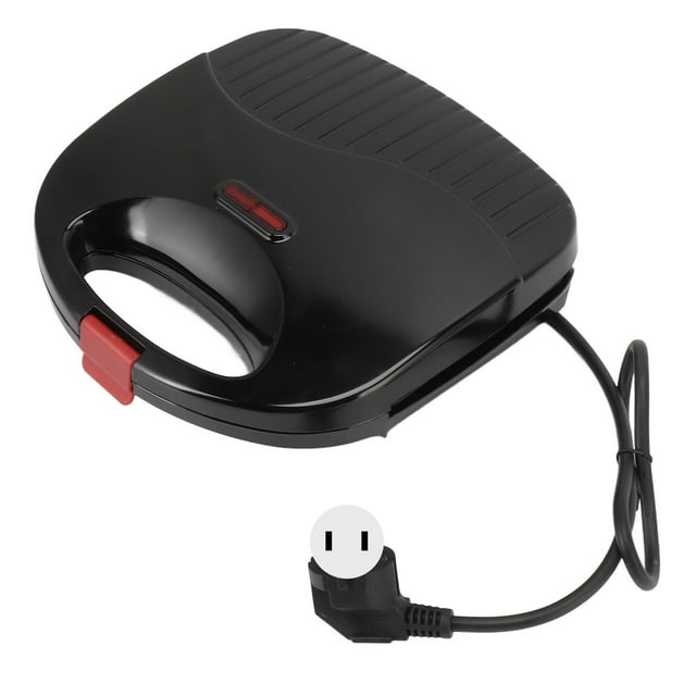 750W Panini Press Grill Antiadherente Panini Sandwich Maker Parrilla Interior de Doble Cara Sandwich Tostadora para Cocinar Hornear Enchufe de EE. UU. 110V