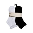 thumbnail image 2 of No Boundaries Womens Ankle Socks, 20-Pack, Shoe Size 4-10, 2 of 5