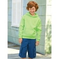 thumbnail image 4 of Jerzees Youth NuBlend Pull Over Hooded Sweatshirt, S, True Red, 4 of 8
