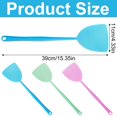 thumbnail image 3 of Fly Swatter,15" Long Handle Fly Swatter for Indoors,Strong Flexible Grid Plastic Fly Swatters Pest Control,1Pcs Blue, 3 of 6
