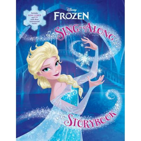 Pre-Owned Disney Books Marsoli: Frozen Sing-Along Storybook (Hardcover)