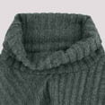 thumbnail image 6 of Women's Fitted Turtleneck Tops, Ribbed Knitted Base Layer, Soft and Warm Undershirts, 6 of 9