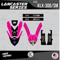 thumbnail image 2 of Kalair GFX Graphics Kit for Kawasaki KLX300SM (2021+) Lancaster Series, 2 of 5