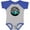 Heather and Royal, variant on Inktastic Gatlinburg, Tennessee- Mountains Boys or Girls Baby Bodysuit