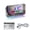 White, variant on Nieyigj Projection Alarm Clock for Bedroom, 7-inch RGB Colorful LED Digital Mirror Clock with USB Type-C Charger, 180° Rotatable Ceiling Projector, 11 Colors Night Light, Snooze, Black