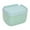 Blue, variant on Modern Plastic Tissue Box Holder with Lid, Waterproof Dustproof Paper Towel Storage Box for Home, Bathroom, Living Room, Kitchen, or Office Decoration