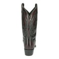 thumbnail image 3 of SMOKY MOUNTAIN BOOTS Men's Denver Leather Western Boots, Color: Black Cherry, Size: 9-D, 3 of 5