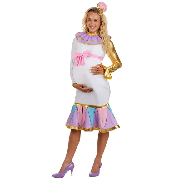 Women's Disney Mrs. Potts Maternity Costume