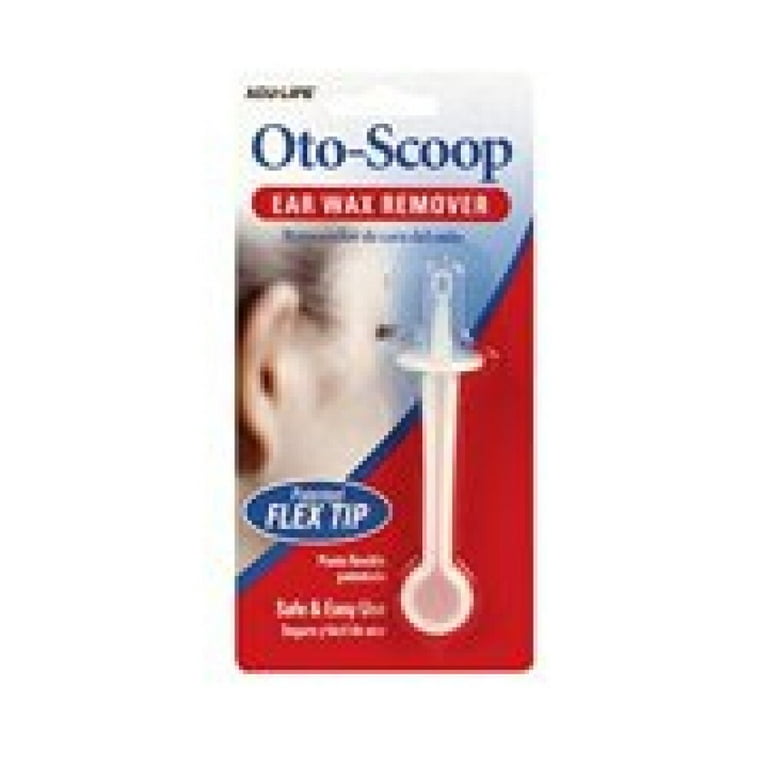 Equate Oto-Scoop, Natural Patented Plastic Ear Wax Remover Tool, Flex Tip  Earpick Solution
