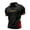 Black#005, variant on Mexico Men's Aztec Maya Embroidered Polo Shirt Short Sleeve Mexican Flag Green Red Side Panels Gold MÉXICO Logo Casual Cultural Fan Outfit