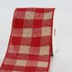 thumbnail image 1 of Nvzi Rollos de cinta de arpillera navideña de 10 yardas, cinta decorativa para envolver regalos, coronas, lazos, decoración, A10, 1 of 4