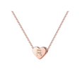 thumbnail image 1 of 26 Initial Heart Shape Alphabet Collar para Mujeres Collares de Acero Inoxidable para Mujeres A Z 26 Alphabet Initial Collares de Oro Rosa para Mujeres Niñas, 1 of 5