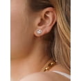 thumbnail image 3 of ChicSilver 925 Sterling Silver Celtic Knot Stud Earrings Set Celtic Heart Ear Studs Irish Jewelry Hypoallergenic, 3 of 9