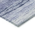 thumbnail image 4 of Addison Rugs Chantille Indoor/Outdoor Transitional Lines Blue Washable Round Rug, 8' x 8', 4 of 6