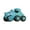 Blue, variant on Purple Purple Press And Go Dinosaur Excavator Toy Car For Kids Plastic Construction Vehicle For Boys