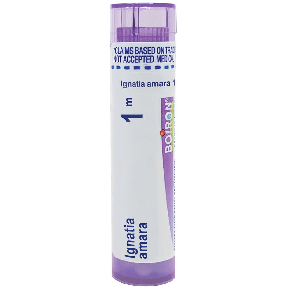 Boiron Ignatia Amara 1M, Homeopathic Medicine for Apprehension, Hypersensitivity To Stress, 80 Pellets