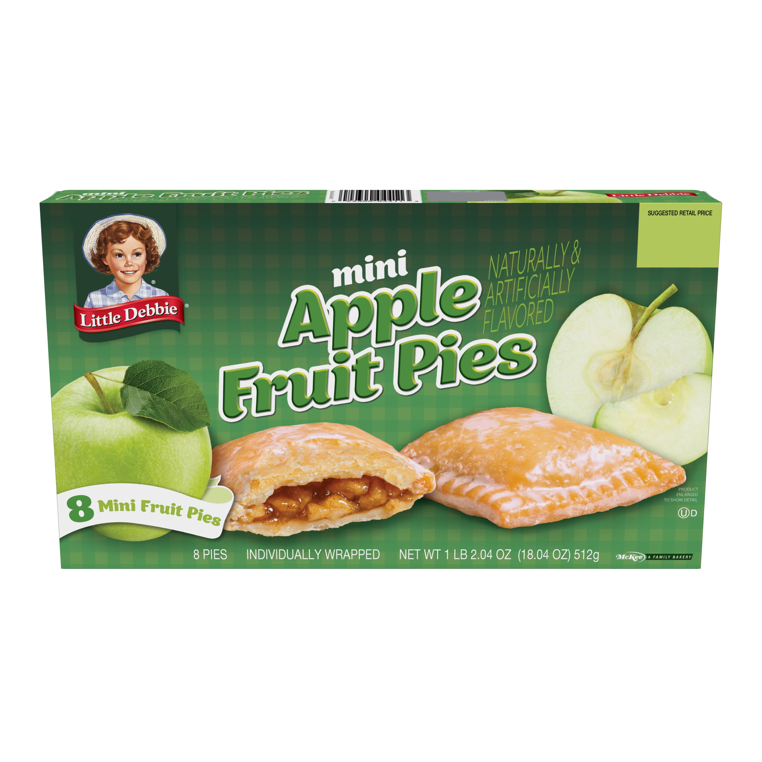 Little Debbie Apple Fruit Pies, 18.04 oz (8 Count)