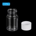 thumbnail image 3 of Unique Bargains 20ml 0.7 Oz Wide Mouth Reagent Bottle Storage Bottles Plastic Sample Containers for Home Laboratory 8 Pack, 3 of 5